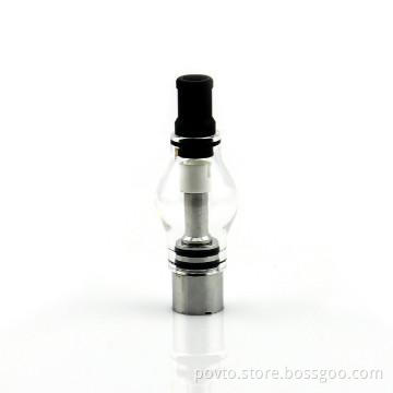 2013 Newest  v8 wax vaporizer glass dome atomizer